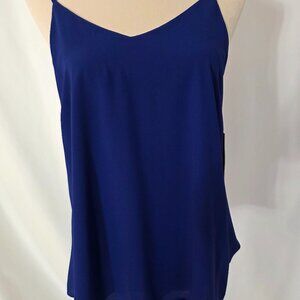Doe & Rae Brand type camisole in Royal Blue excellent condition   T545